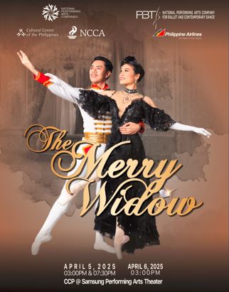 Philippine Ballet Theatre presents “The Merry Widow” at the Samsung Performing Arts Theatre this April 5 and 6