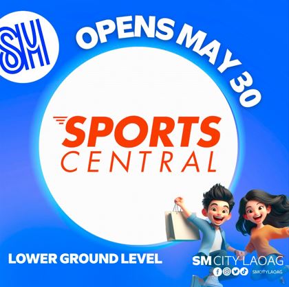 Sports Central at SM City Laoag