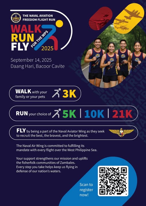 The Naval Aviation Freedom Flight Run 2025: Walk, Run, Fly for the WPS on September 14, 2025