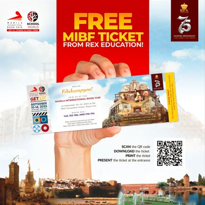 Rex Education at MIBF 2025: Celebrating 75 Years with Free Tickets, Promos, and More