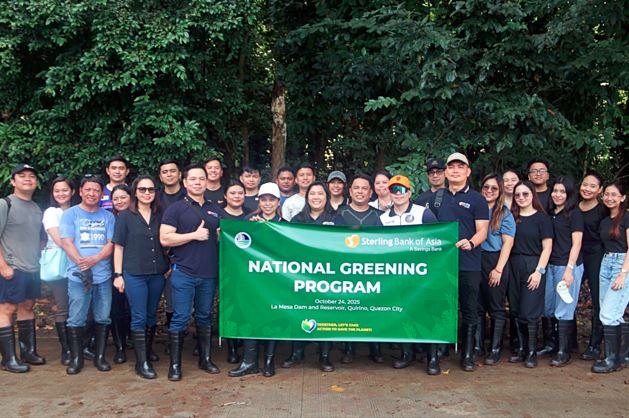 Sterling Bank of Asia Upholds Environmental Commitment through “Kind Heart Gives” Tree Planting Activity
