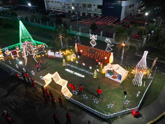 Coca-Cola illuminates sites to spread bright Christmas magic nationwide
