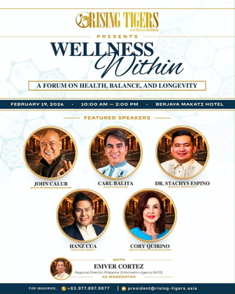 Rising Tigers Magazine to Host Wellness Within: A Forum on Health Balance and Longevity