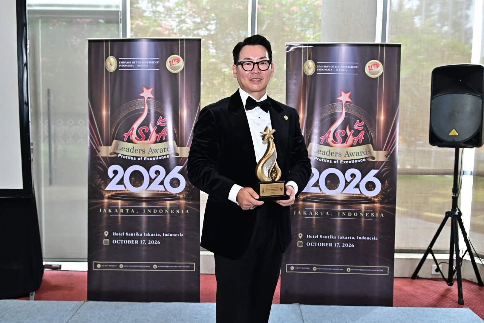 YONGSOO “SAMUEL” CHO WINS INNOVATIVE COMPANY OF THE YEAR AT ASIA LEADERS AWARDS 2026